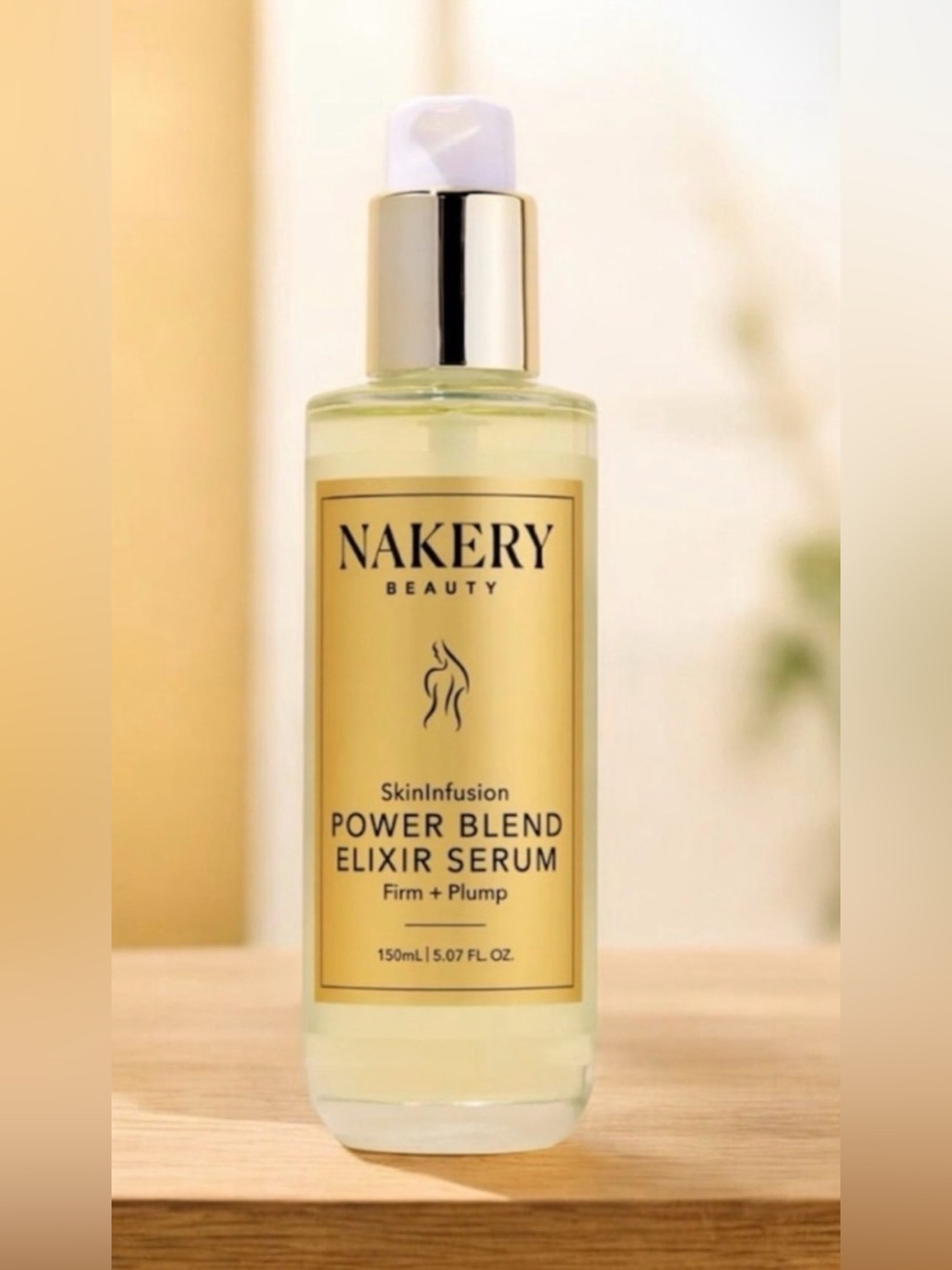Nakery Beauty SkinInfusion Power Blend Elixir Serum Firm & Plump 5.07 oz NIB